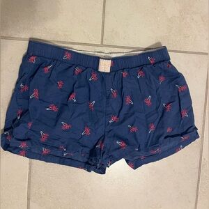 Gap Palm Tree Women Pajama Shorts- Size S